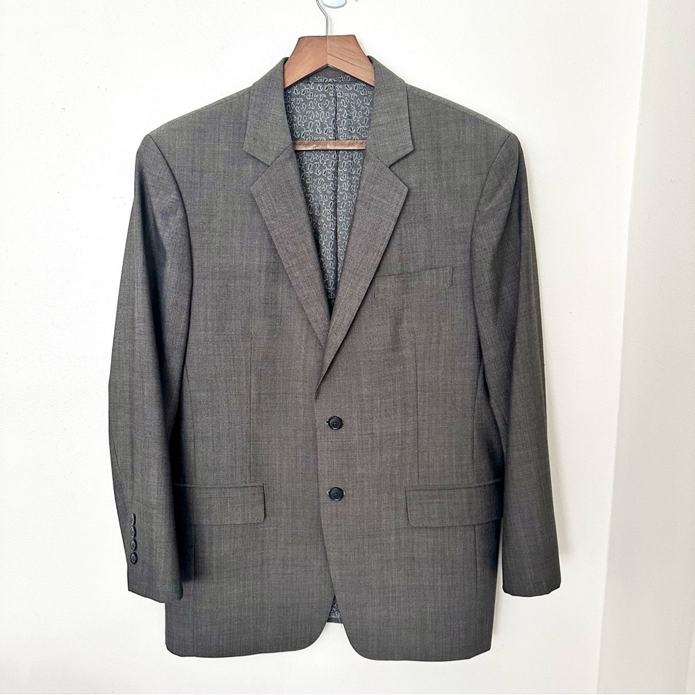 Full Suit - Gray Tailored Blazer, Pants, Socks Set